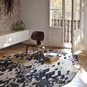 Tapis Losanges en laine by Nani Marquina