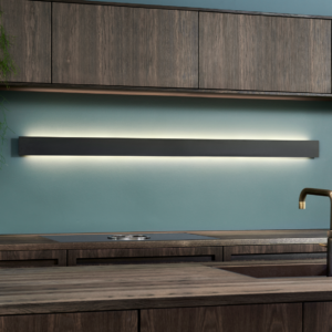 Applique Cover W2 - Noir mise en situation cuisine