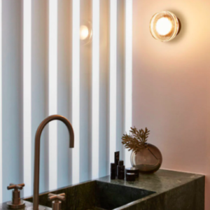 Applique ROC IP65 mise en situation salle de bain